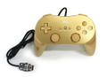 Wii Classic Controller Pro [Club Nintendo Limited Edition] (Gold) thumbnail 1