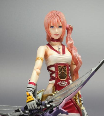 Final Fantasy XIII-2 Play Arts Kai Pre-Painted Figure: Serah Farron image 2