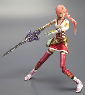 Final Fantasy XIII-2 Play Arts Kai Pre-Painted Figure: Serah Farron