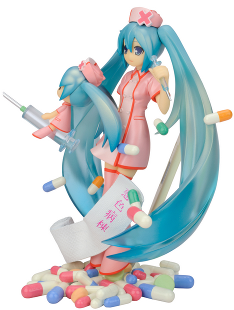 Character Vocal Series Non Scale Pre-Painted PVC Figure: Original Collection Koiiro Byoutou Hatsune Miku image 4