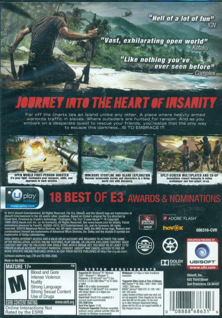 Far Cry 3 (DVD-ROM) image 2