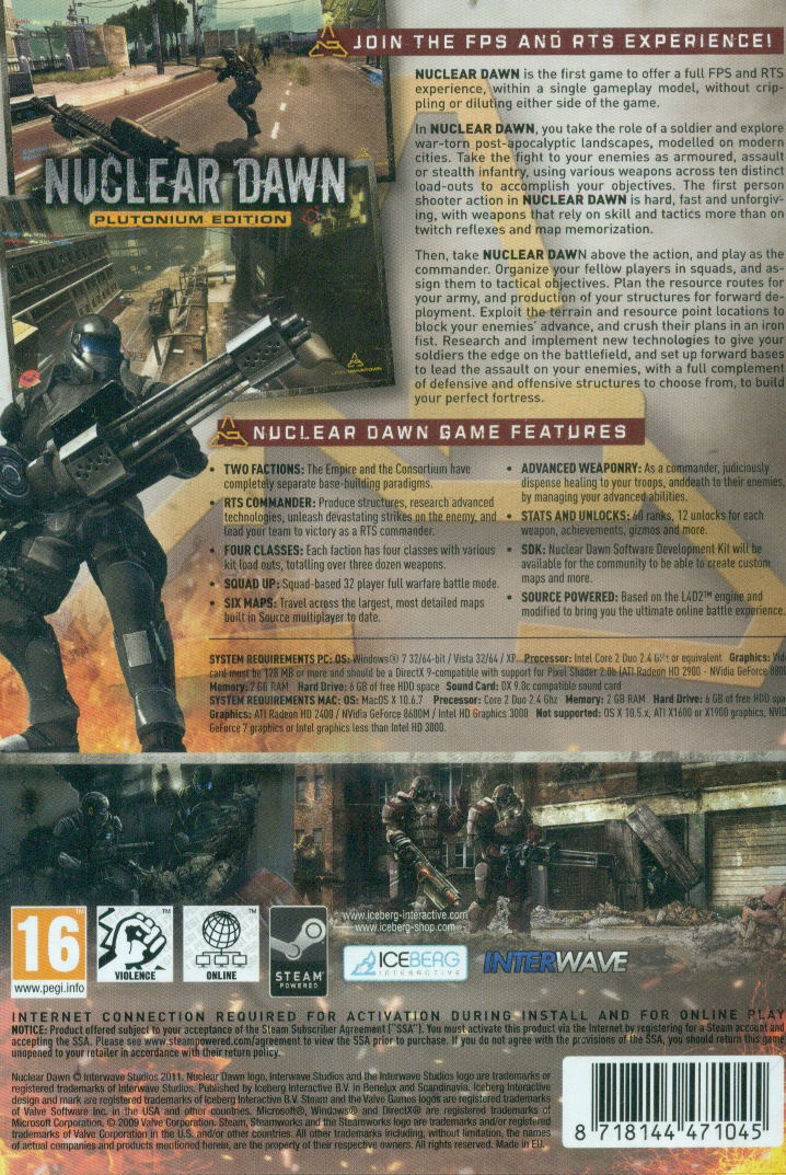 Nuclear Dawn: Plutonium Edition (DVD-ROM) image 2