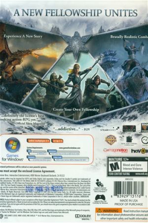 Lord of the Rings: War in the North (DVD-ROM)