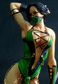 Mortal Kombat 10" Pre-Painted Polystone Statue: Jade thumbnail 2