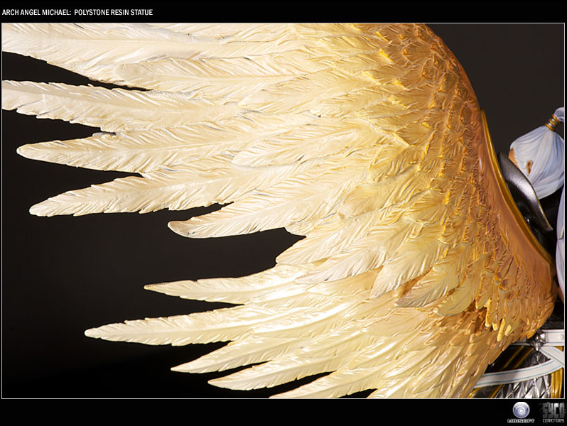 Might & Magic - Heroes VI Premium Format Pre-Painted Polystone Statue: Arch Angel Michael image 5