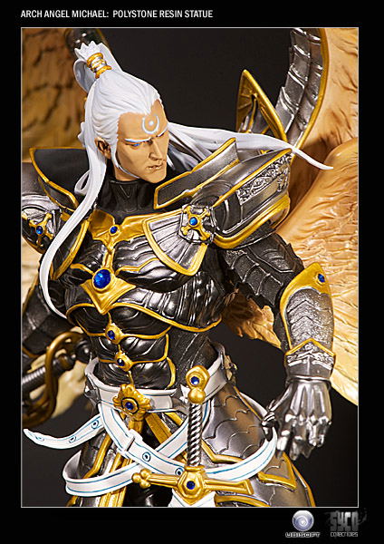 Might & Magic - Heroes VI Premium Format Pre-Painted Polystone Statue: Arch Angel Michael image 3