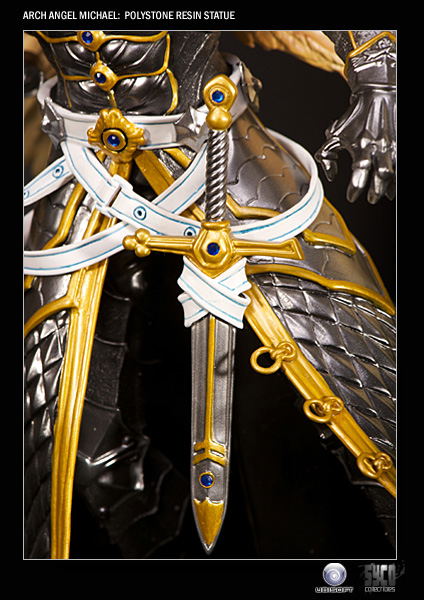 Might & Magic - Heroes VI Premium Format Pre-Painted Polystone Statue: Arch Angel Michael image 4
