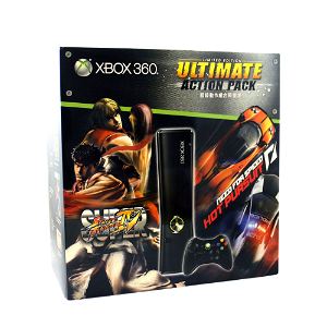Xbox 360 Elite Slim Console (250GB) Bundle incl. Street Fighter 4 & Need for Speed: Hot Pursuit