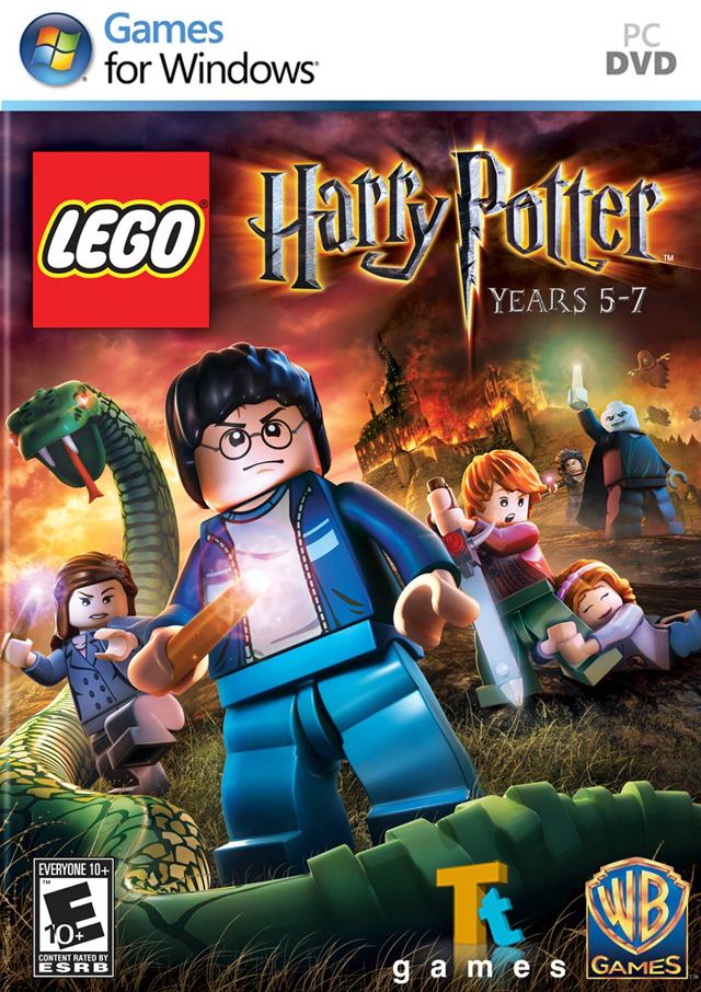 Lego Harry Potter: Years 5-7 PC DVD - Explore Grimmauld Place, the Ministry  of Magic, Godric's Hollow & More 