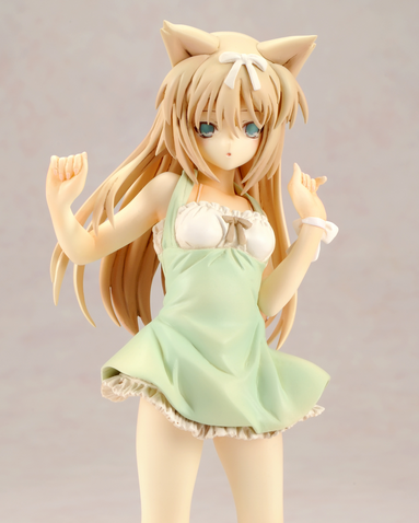 Planet of the Cats Non Scale Pre-Painted PVC Figure: Shiroi Neko image 2