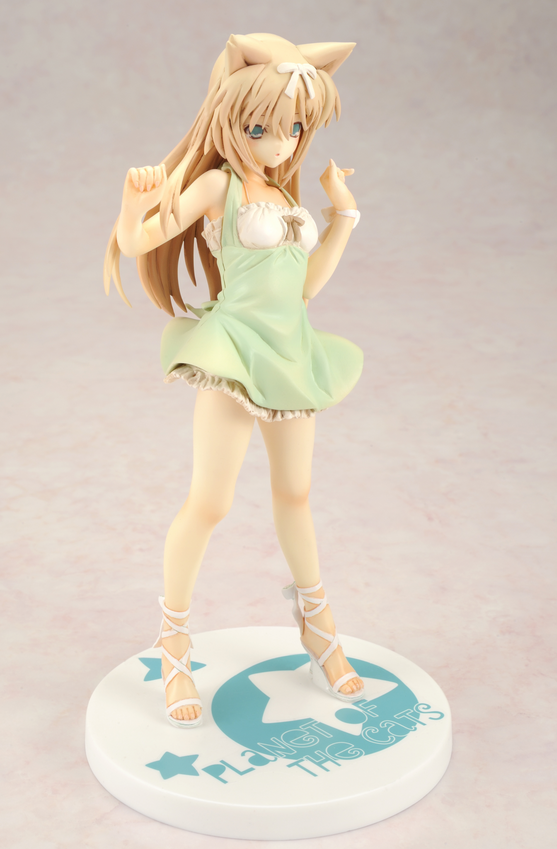 Planet of the Cats Non Scale Pre-Painted PVC Figure: Shiroi Neko image 3