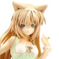 Planet of the Cats Non Scale Pre-Painted PVC Figure: Shiroi Neko_