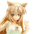 Planet of the Cats Non Scale Pre-Painted PVC Figure: Shiroi Neko thumbnail 1
