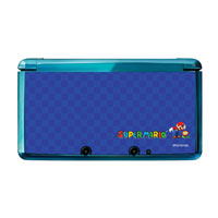 Super Mario Character Sticker 3DS (Blue) image 2