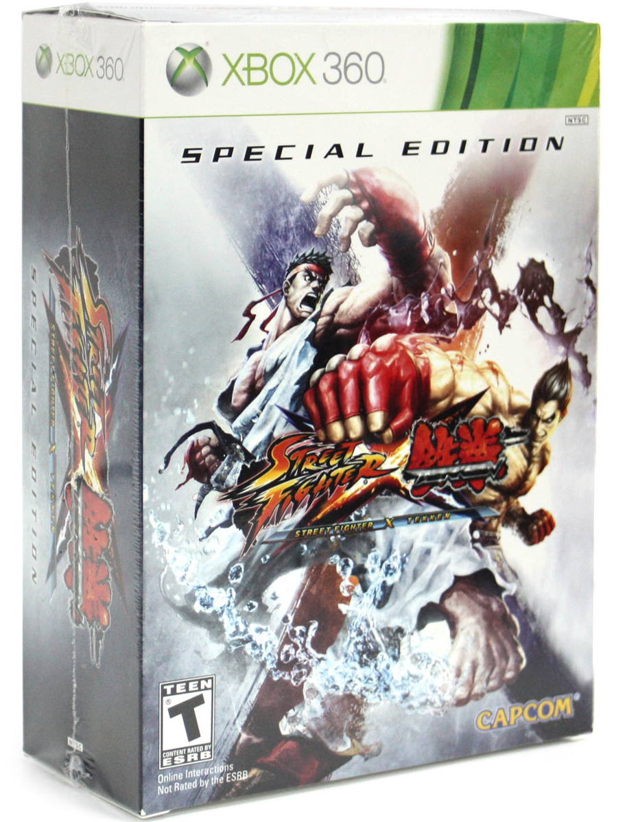 STREET FIGHTER X TEKKEN - Xbox 360 - PAL FR - NEUF sous blister STREET FIGHTER X TEKKEN - Xbox 360 - PAL FR - NEUF sous blister