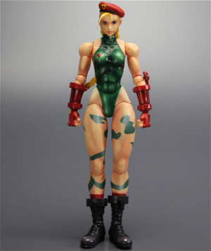 Super Street Fighter IV Arcade Edition Play Arts Kai Non Scale Pre-Painted PVC Figure: Cammy