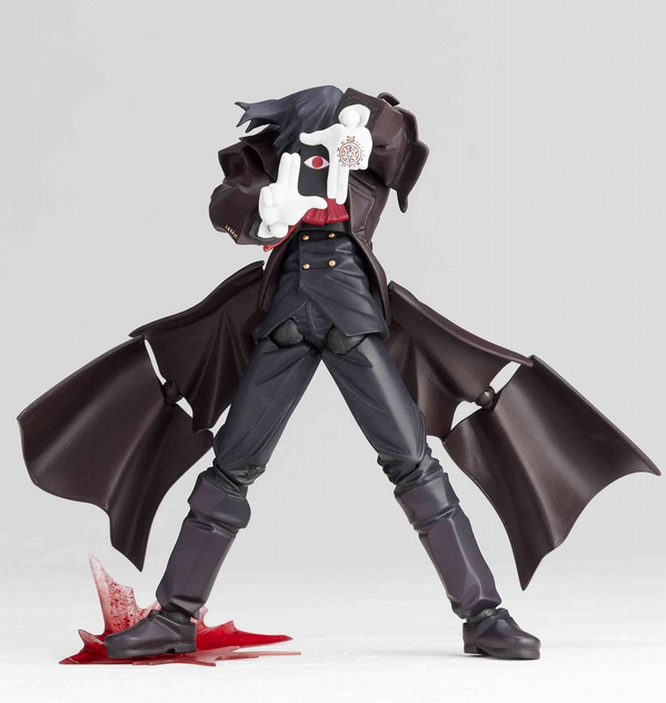Revoltech Series No.114 - Hellsing PVC Figure: Alucard image 4