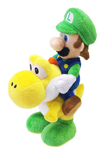 Super Mario Series Plush Doll: Yoshi & Luigi image 1
