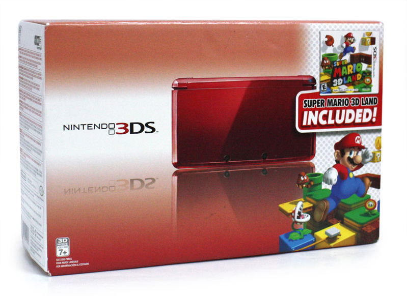 Nintendo 3DS (Super Mario 3D Land Flame Red Edition) image 1