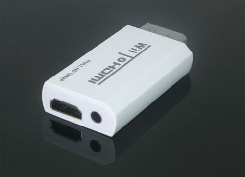 MAYFLASH - Convertidor Wii a HDMI 1080P para dispositivo Full HD, adaptador  HDMI Wii con conector de audio de 0.138 in y salida HDMI compatible con
