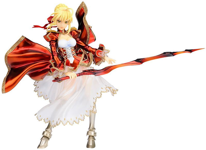 Fate/Extra 1/8 Scale Pre-Painted PVC Figure: Saber Extra image 1