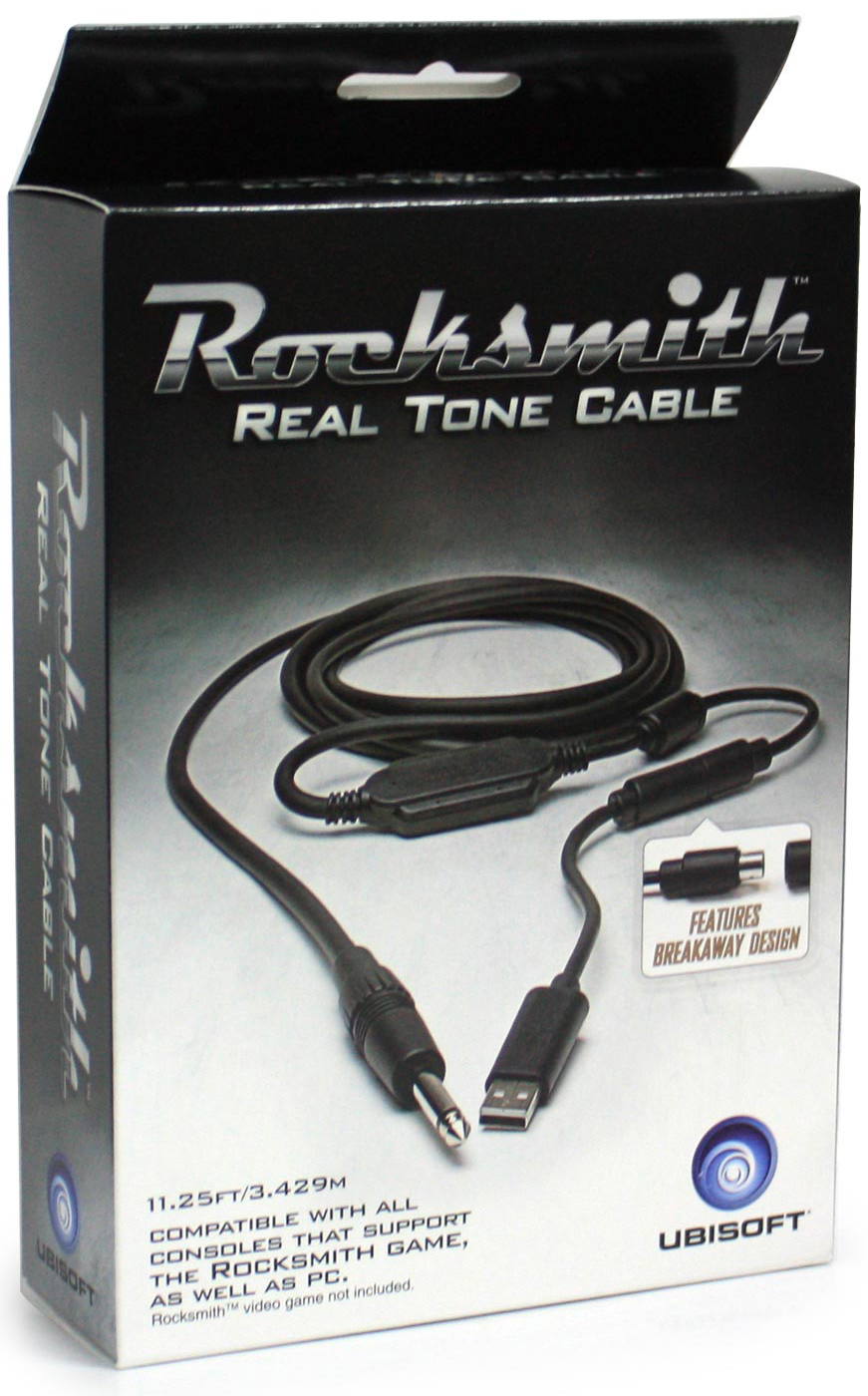 Rocksmith Real Tone Cable for Windows, PlayStation 3, Xbox360