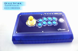 Qanba Q4 Real Arcade Fightingstick (3in1) (Ice Blue Limited Edition)_
