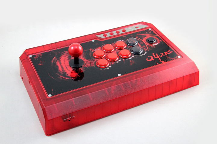 Qanba Q4 Real Arcade Fightingstick (3in1) (Ice Red Limited Edition) image 1
