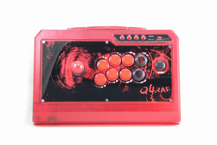 Qanba Q4 Real Arcade Fightingstick (3in1) (Ice Red Limited Edition) image 2