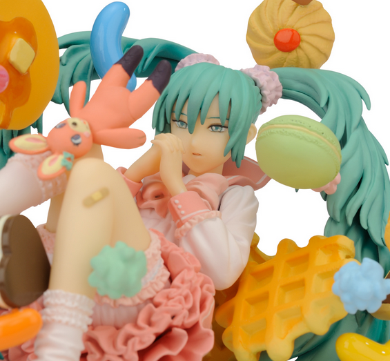 Character Vocal Series 01 Non Scale Pre-Painted PVC Figure: Original Collection LOL (Lots of Laugh) Hatsune Miku image 2