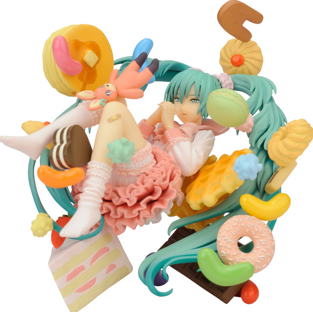 Character Vocal Series 01 Non Scale Pre-Painted PVC Figure: Original Collection LOL (Lots of Laugh) Hatsune Miku image 3