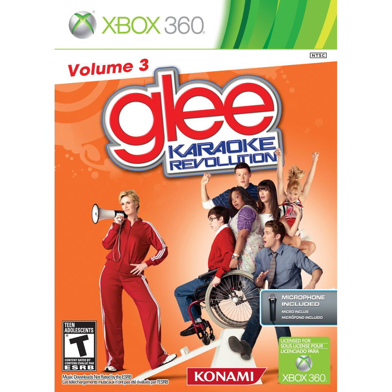 Karaoke Revolution Glee: Volume 3 (w/ Microphone) <span class="ext ext_preowned">pre-owned</span> image 1