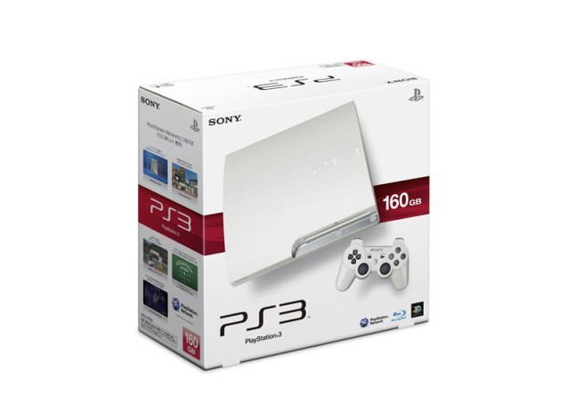 PlayStation3 Slim Console (HDD 320GB Classic White Model) - 220V image 4