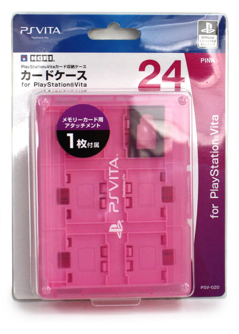 Card Case 24 for PlayStation Vita (Pink) image 1