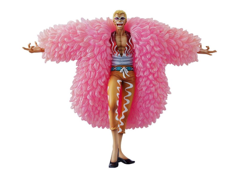 Excellent Model One Piece Neo DX Portraits of Pirates 1/8 Scale Pre-Painted PVC Figure: Donquixote Doflamingo (Re-run) image 1