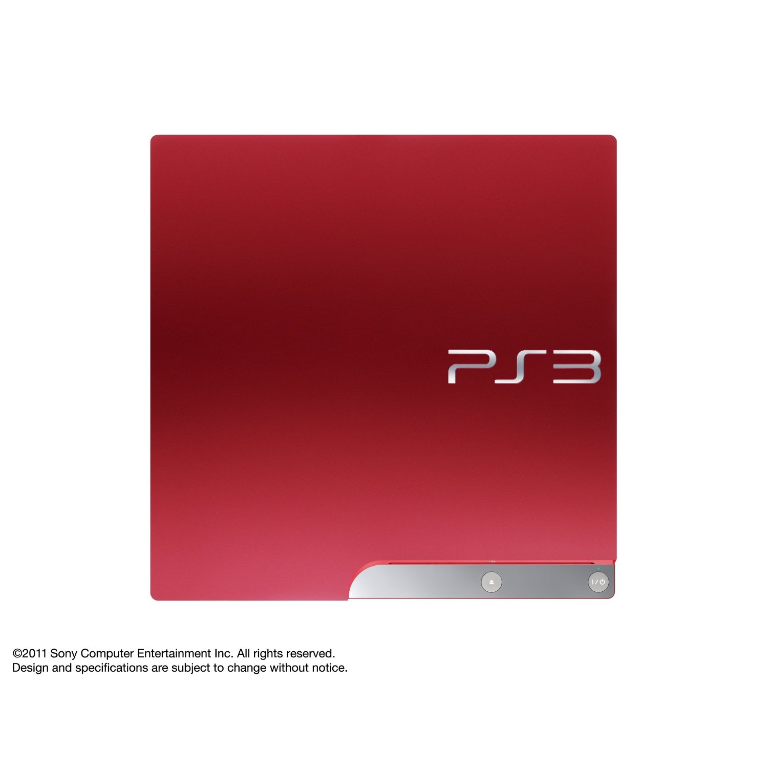 PlayStation3 Slim Console (HDD 320GB Scarlet Red Model) - 220V