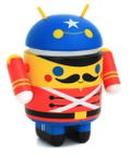 Google Android Non Scale Pre-Painted Vinyl Mini Collectible Series Special Edition: Toy Soldier thumbnail 1