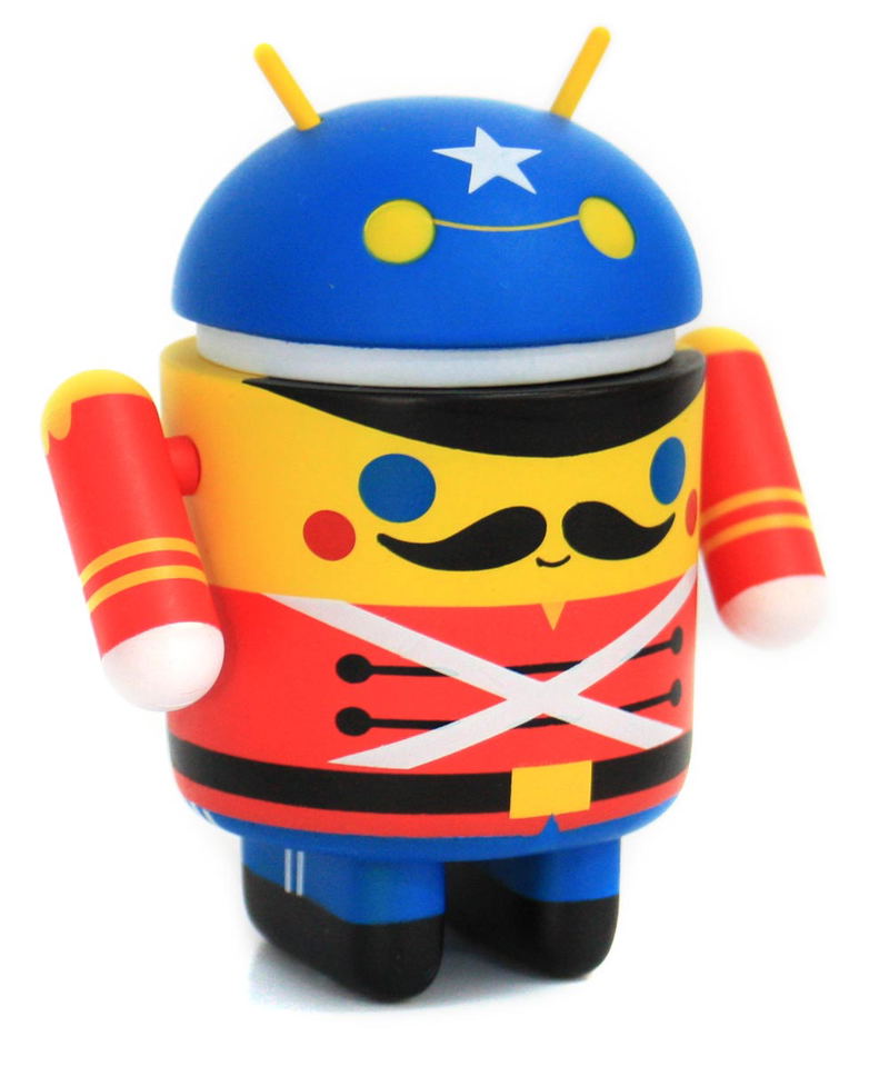 Google Android Non Scale Pre-Painted Vinyl Mini Collectible Series Special Edition: Toy Soldier image 1