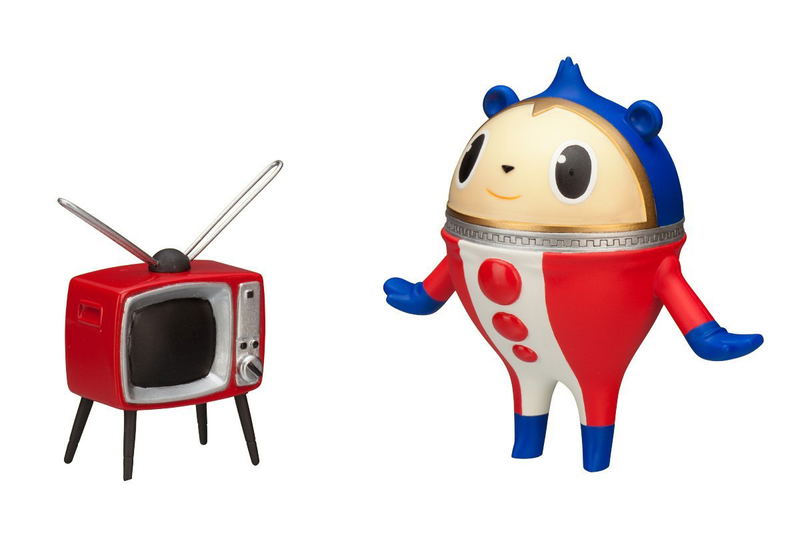 Twin Pack Persona 4 Non Scale Pre-Painted PVC Figure: Teddie and TV image 1