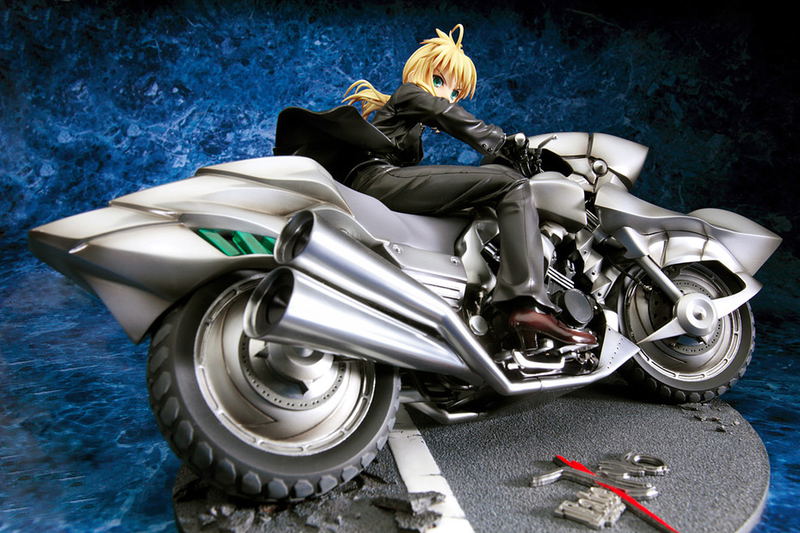 Fate/Zero 1/8 Scale Pre-Painted PVC Figure: Saber & Saber Motored Cuirassier (Re-run) image 4