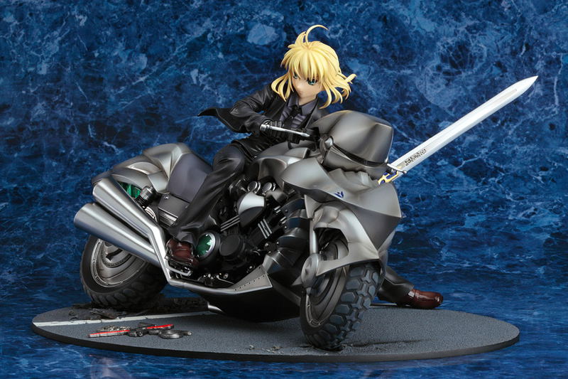 Fate/Zero 1/8 Scale Pre-Painted PVC Figure: Saber & Saber Motored Cuirassier (Re-run) image 5
