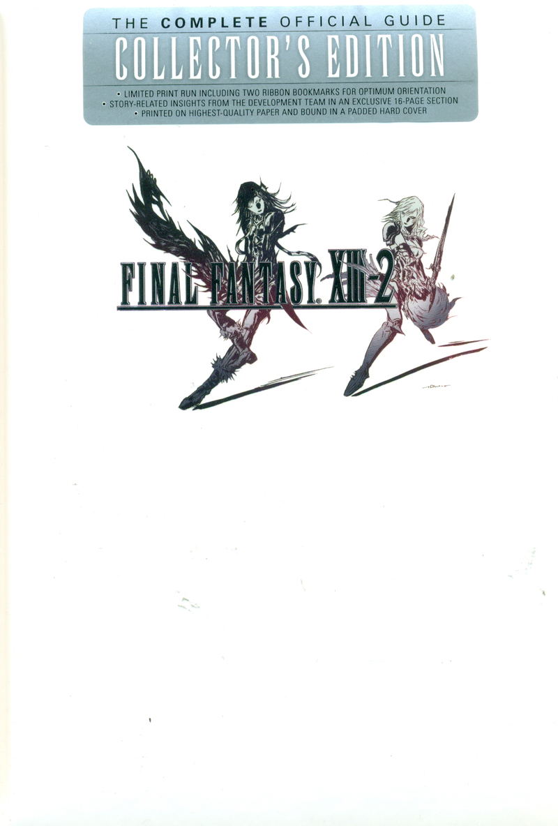 Final Fantasy XIII-2: The Complete Official Guide Collector's Edition image 1
