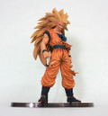 Dragon Ball SCultures Big Pre-painted PVC Figure: Super Saiyan 3 Son Goku thumbnail 1