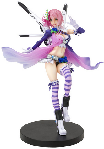 Tekken Tag Tournament 2 1/7 Scale Pre-Painted PVC Figure: Bishoujo Alisa Bosconovitch image 1