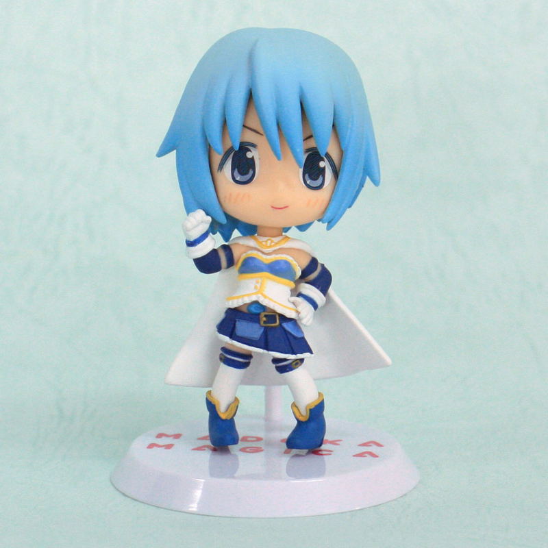 Puella Magi Madoka Magica Non Scale Pre-Painted PVC Kyun Chara Figure Vol. 1: Miki Sayaka image 1