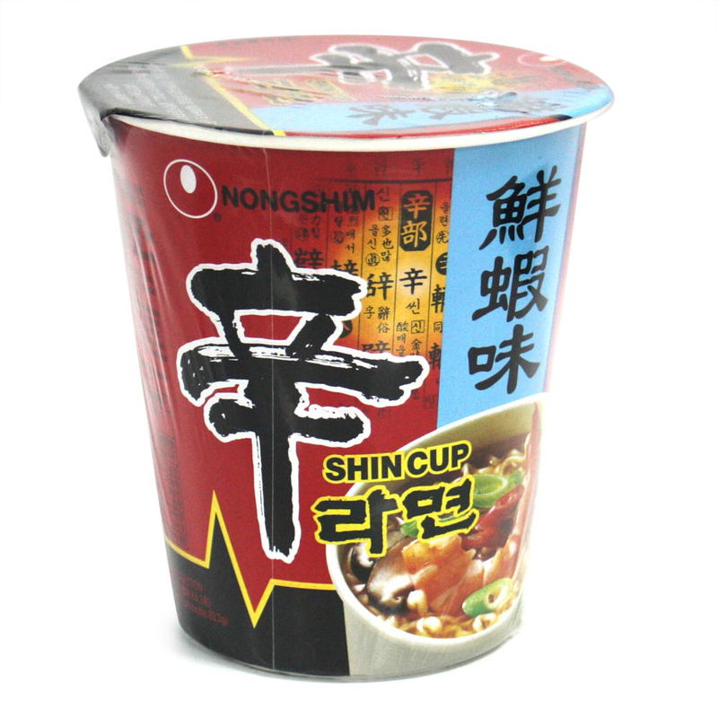 Nong Shim Cup Noodles - Shrimp Flavor image 1