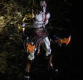 God of War III Play Arts Kai Non Scale Pre-Painted PVC Figure: Kratos thumbnail 3