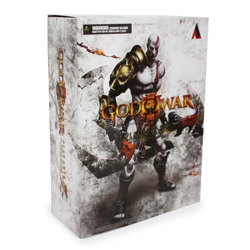 God of War III Play Arts Kai Non Scale Pre-Painted PVC Figure: Kratos image 7