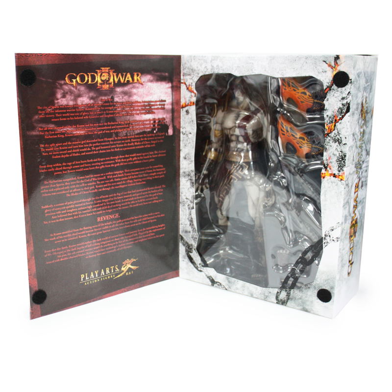 God of War III Play Arts Kai Non Scale Pre-Painted PVC Figure: Kratos image 8