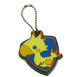 Square Enix Theatrhythm Final Fantasy Rubber Key Holder - Chocobo image 1